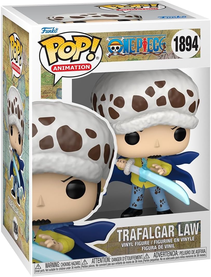 Pop! Vinyl Figure: One Piece - Trafalgar Law with Anesthesia