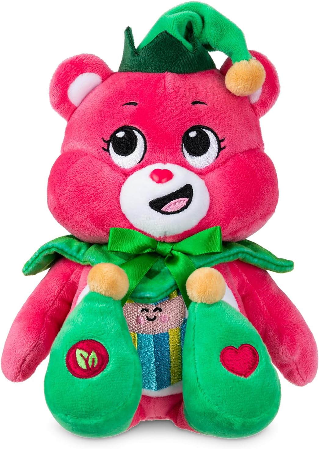 Care Bears 22cm Plush - Holiday - Christmas - Great Giving Bear (ELF)