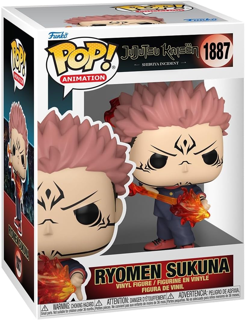 Jujutsu Kaisen Sukuna Pop! Vinyl Figure - Fire Arrow Edition