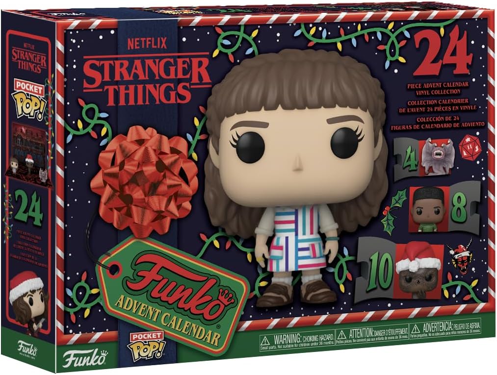 Funko POP! Advent Calendar: Stranger Things, 24 Pocket Pop! Vinyl Figures