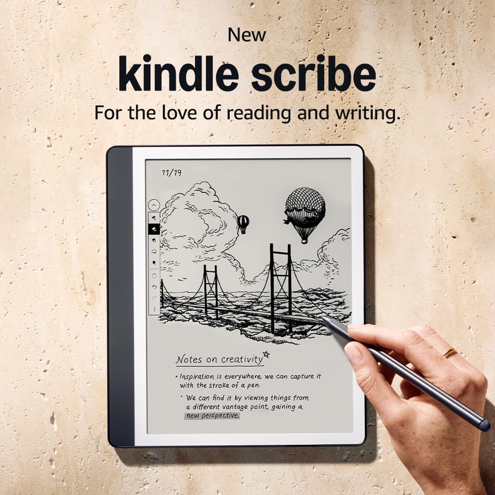 Amazon Kindle Scribe (16GB) 2024, 2nd Gen, Tungsten