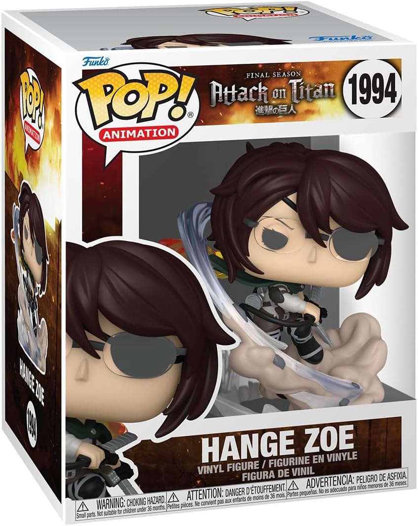 Funko Pop! Premium Animation: Attack on Titan - Hange Zoe - Collectable Vinyl Figure