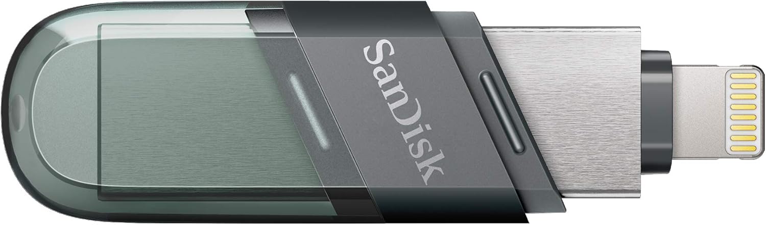 SanDisk 256GB Phone Drive for iPhone - iXpand Flash Drive Flip