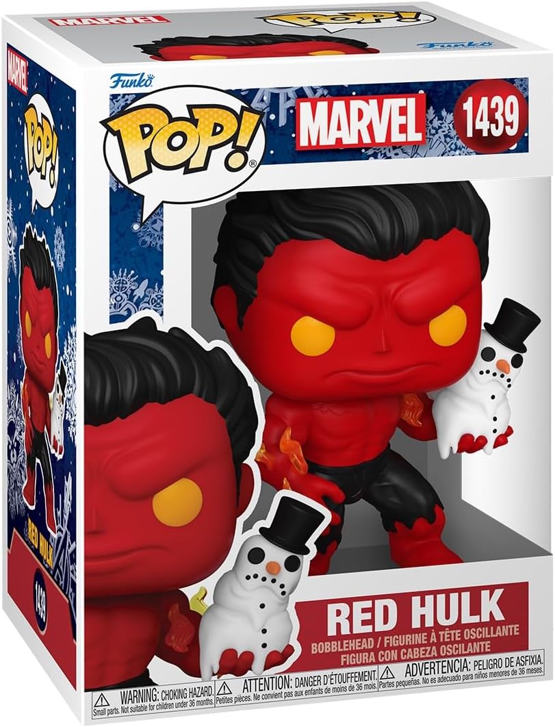 POP! Heroes: Holiday - Red Hulk