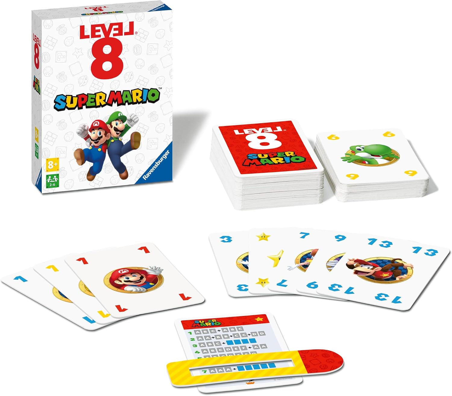 Level 8 Super Mario Adventure Card Game
