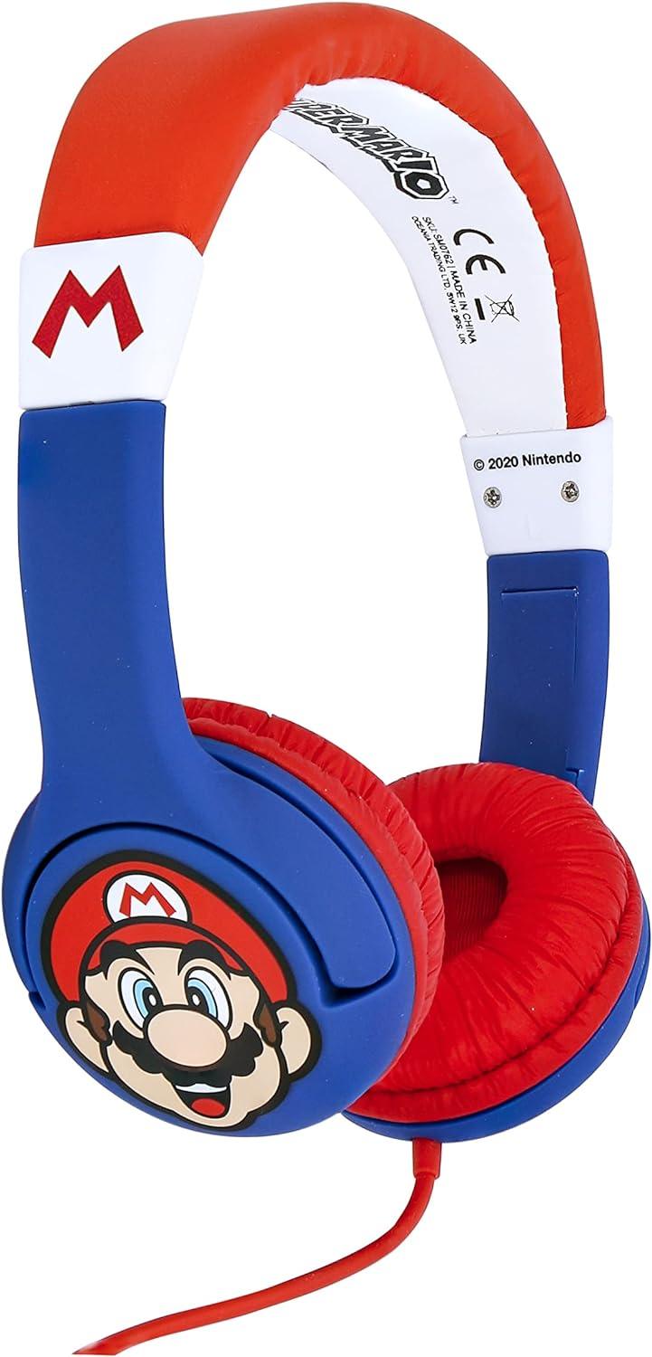 OTL Wired Junior Super Mario Headphones (Mario)