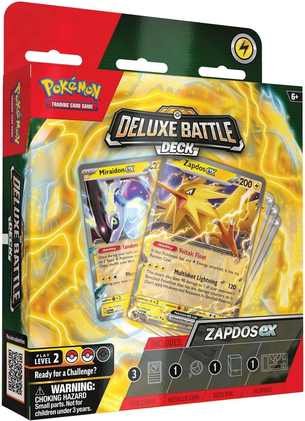 Pokémon TCG: Ninetales ex/Zapdos ex Deluxe Battle Deck