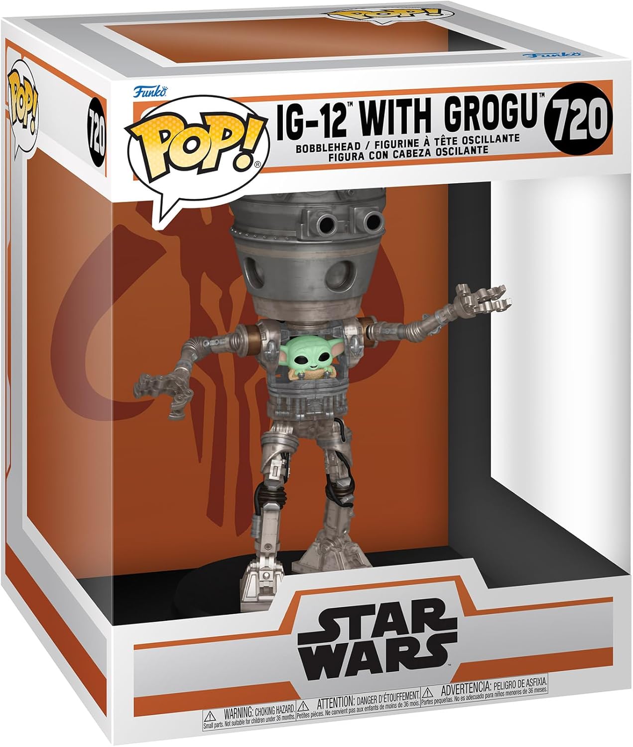 POP! Deluxe: Star Wars: The Mandalorian – Grogu (the Child, Baby Yoda) - (IG-12)