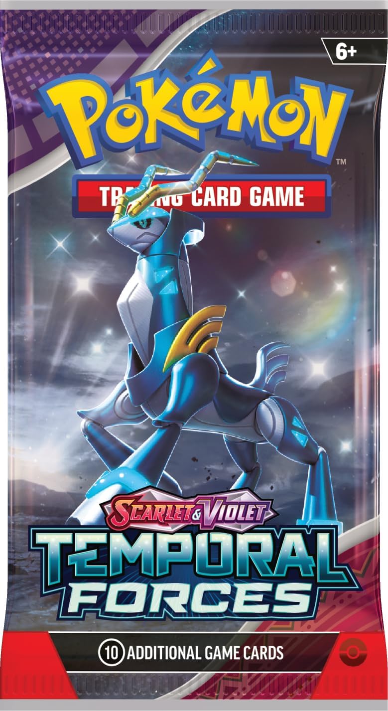 Pokémon TCG Scarlet & Violet Booster Card Pack - Temporal Forces