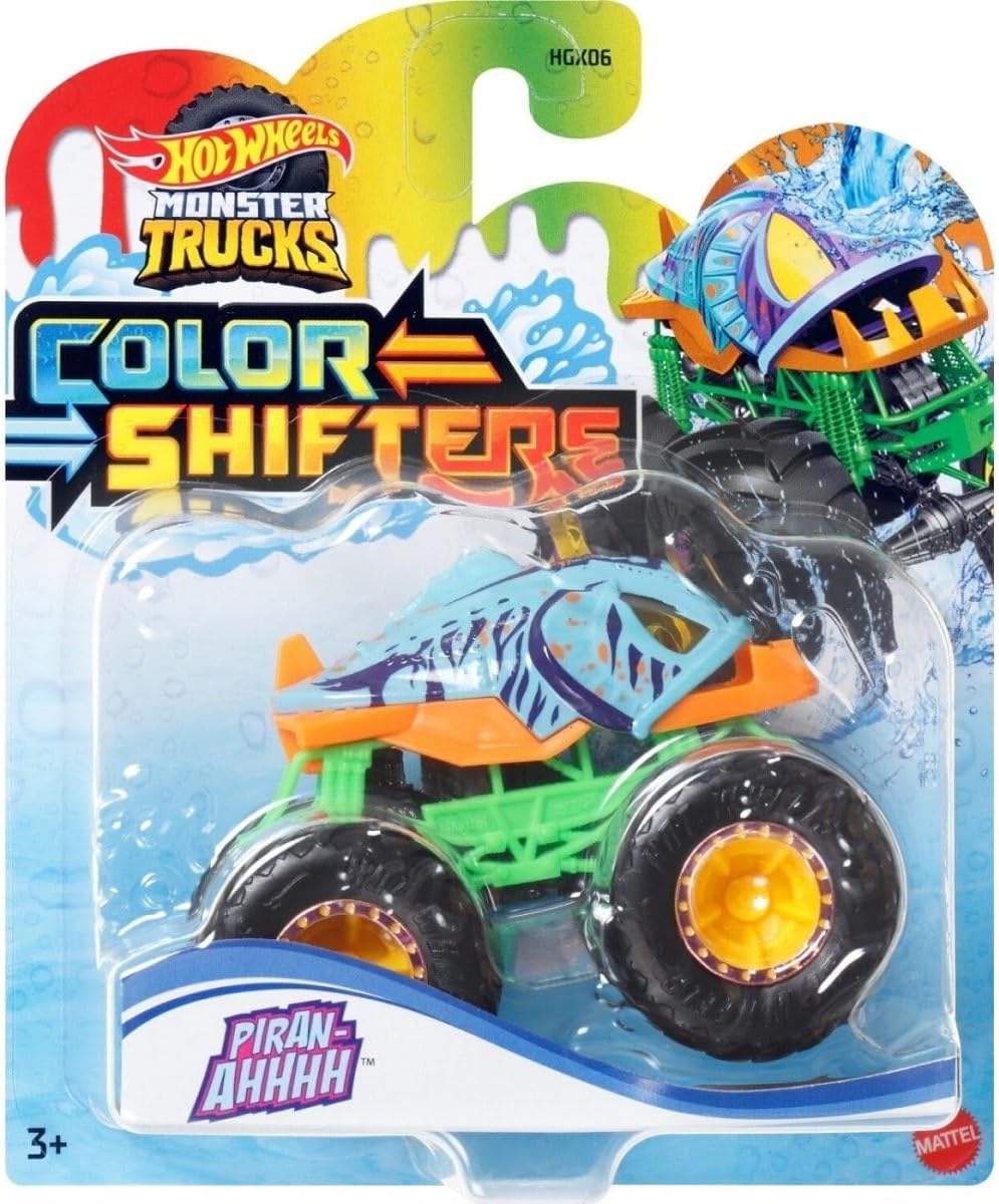 Hot Wheels Monster Trucks Color Switch - Piran-ahhh
