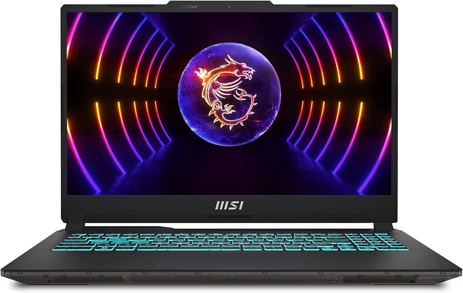 MSI Cyborg 15 Gaming Laptop, Intel i7-13620H, NVIDIA GeForce RTX 4060, 15.6'' FHD 144Hz Screen, 16GB RAM, 512 GB SSD, Windows 11 Home, Translucent Black