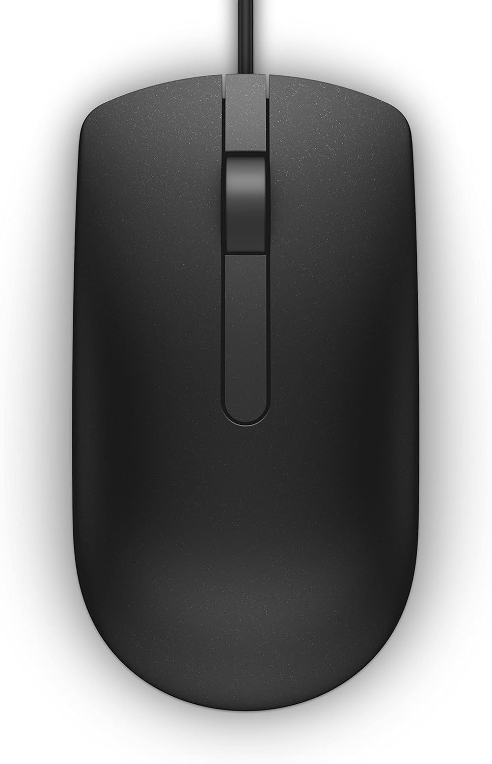 Dell Wired USB Mouse, 2-Buttons, 1000dpi and Optical Tracking, Ambidextrous Design for PC, Mac and Laptop, Black
