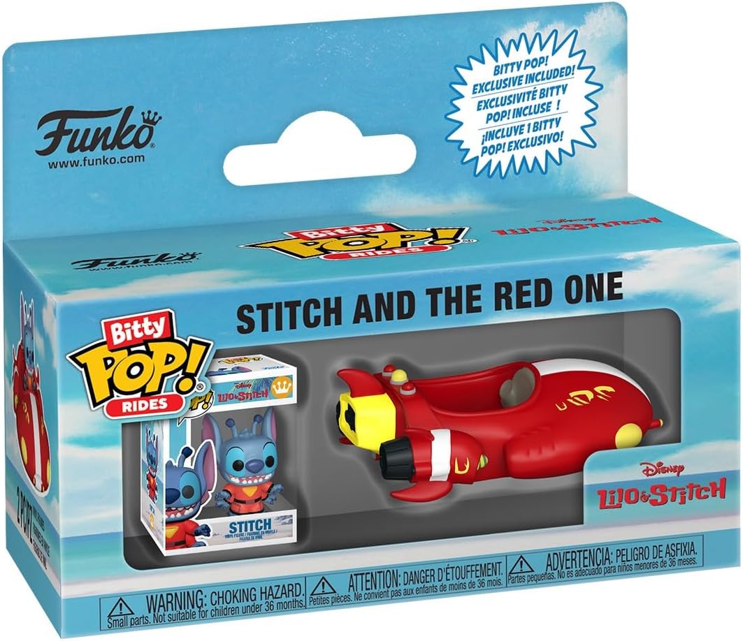 Bitty Pop! Ride - Stitch - The Red One w/Stitch