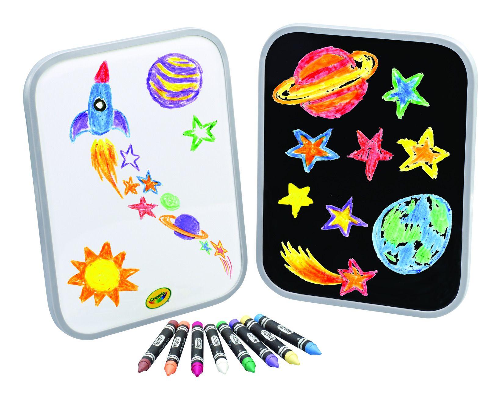 Crayola Dual Sided Dry Erase Board Set