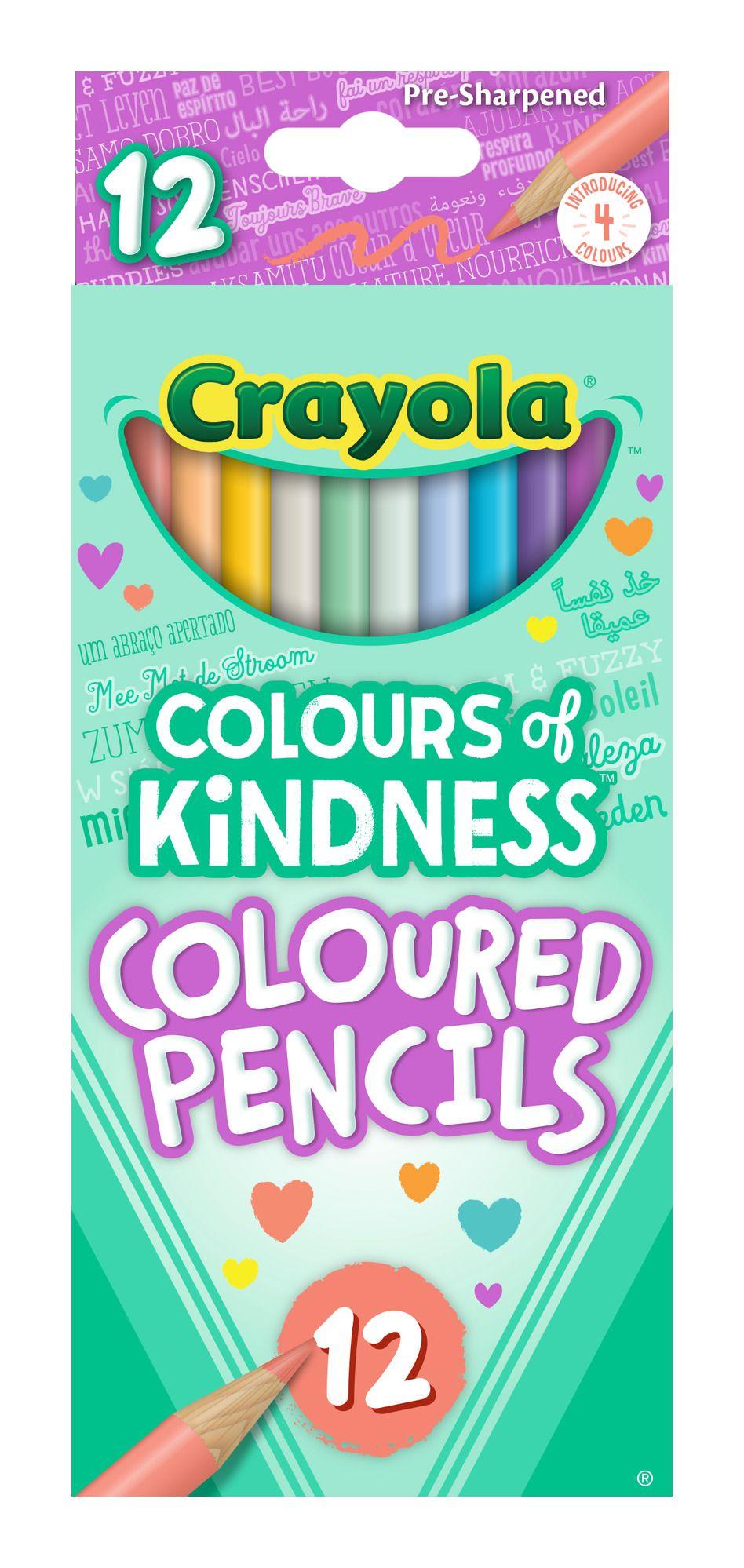 Crayola Colours of Kindness 12 Coloured Pencils