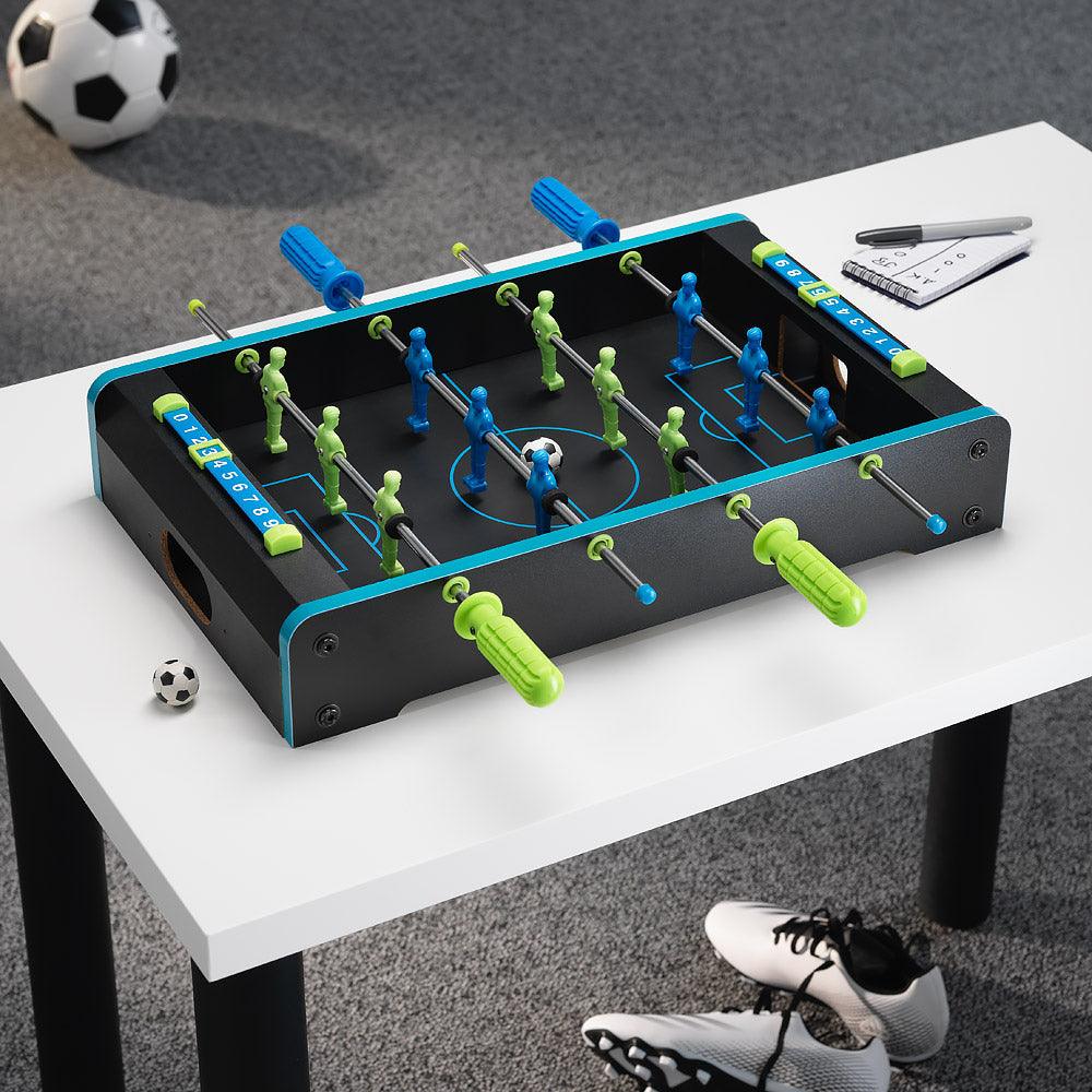 Mini Neon Table Top Football Game