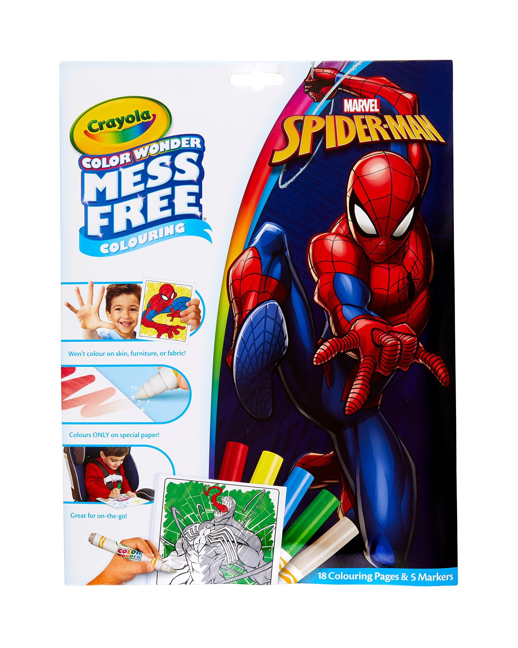 Crayola Spiderman Colour Wonder