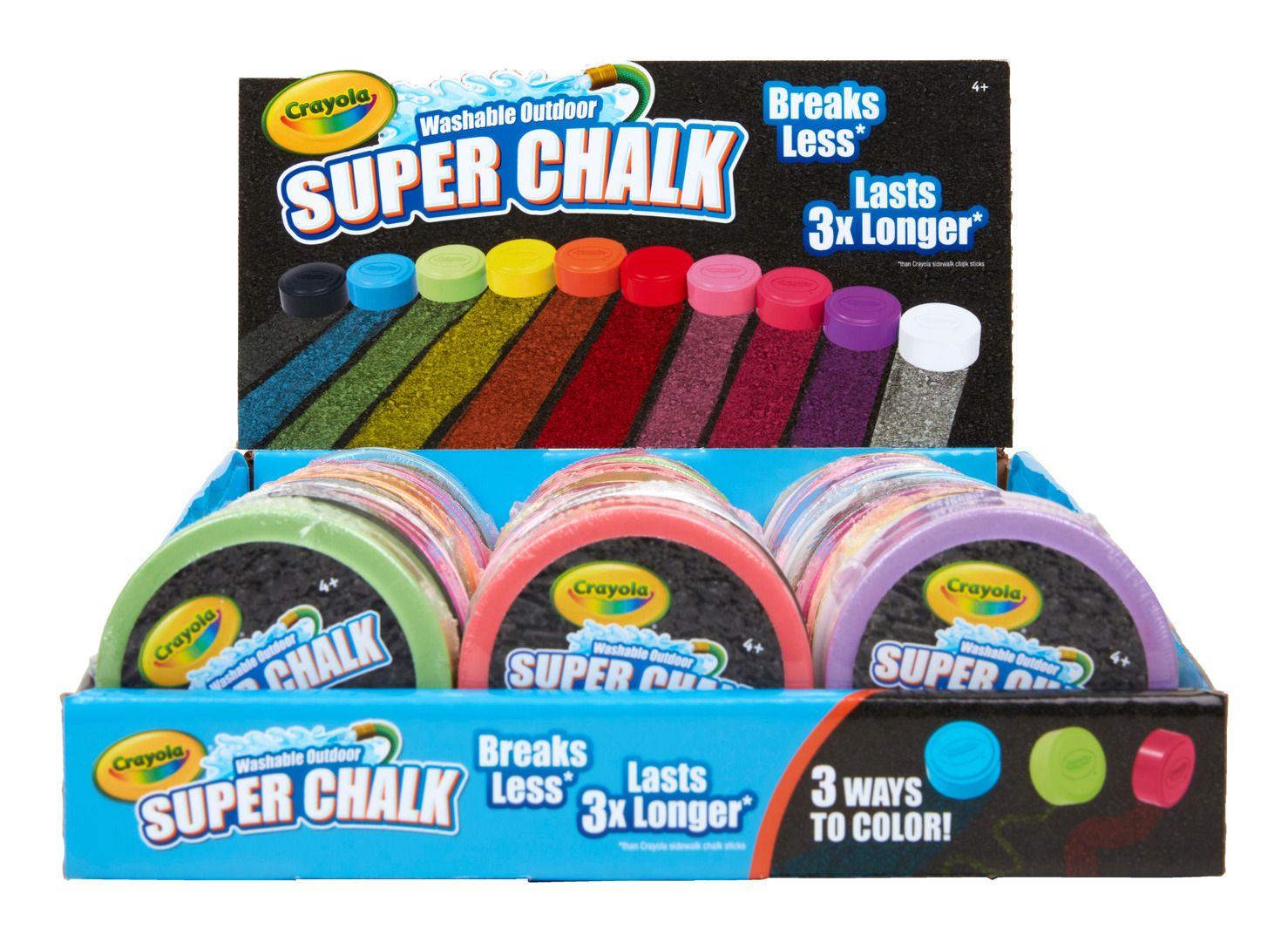 Outdoor Super Chalk, 1 Piece, Random Colour Delivery