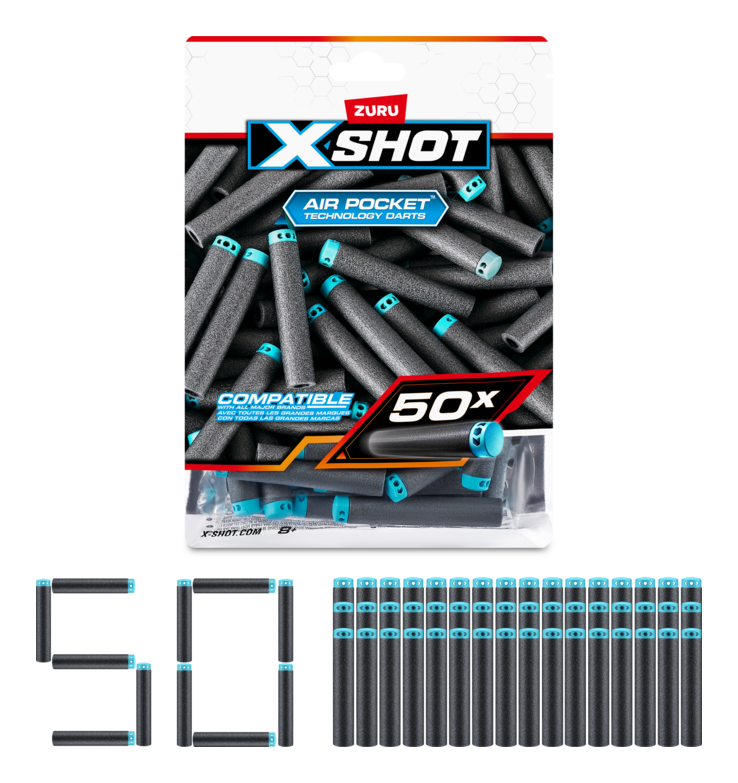 XShot Excel 50pk Refill Darts