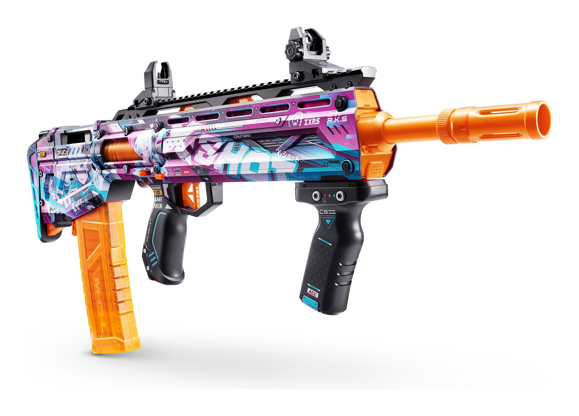 XShot Skins Pro Series 1 Anime Long Shot Blaster (40 Darts)