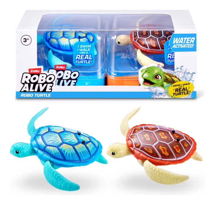 Robo Alive Water Activated Swimming Turtle