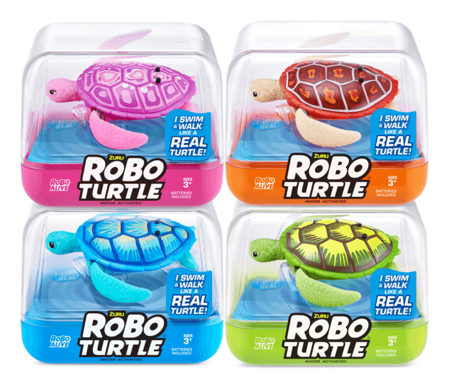 Robo Alive Robo Turtle S1, 1 Piece, Assorted, Random Delivery