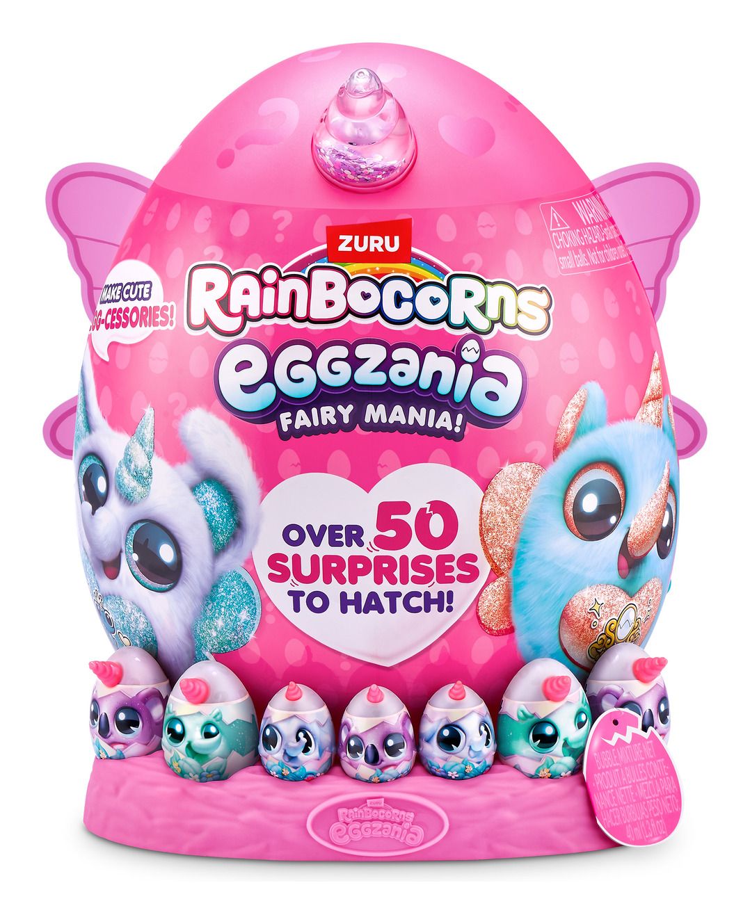 Rainbocorns Eggzania Fairy Mania Large Plush - Series 1