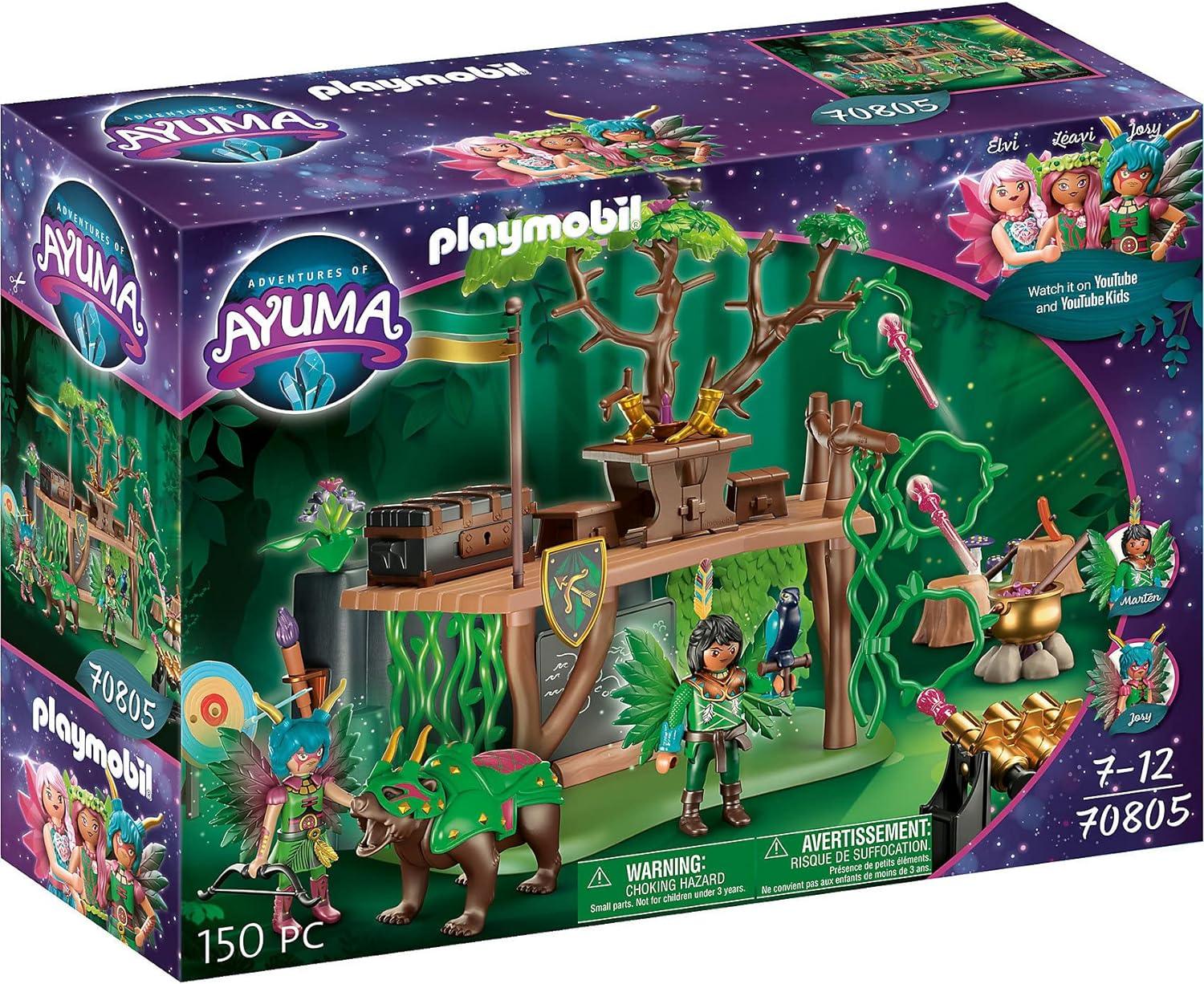 Playmobil Adventures of Ayuma Training Camp, FAiry-Tale Toy, Fun Imaginative Role-Play