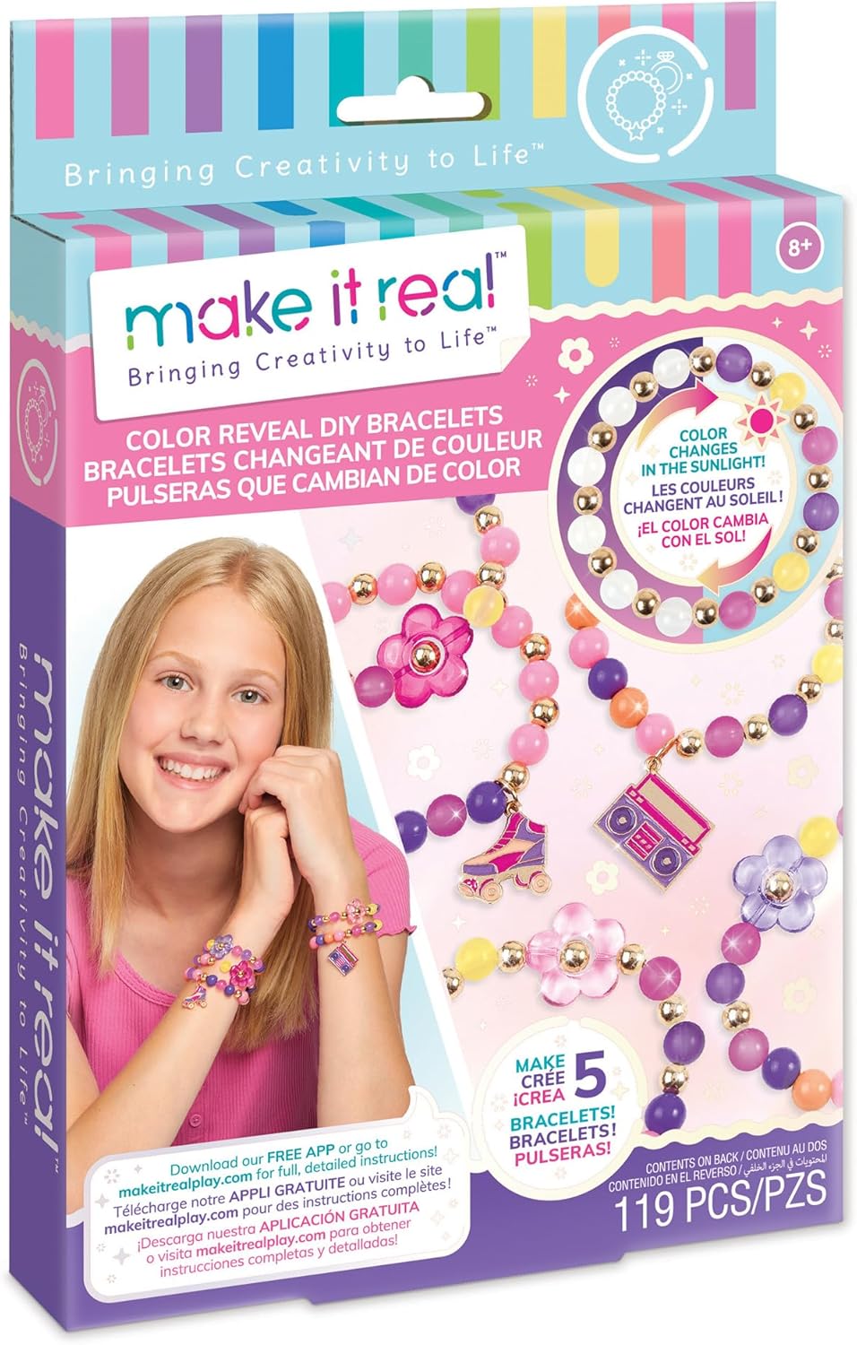 Colour Reveal DIY Bracelets Kit - Unleash Your Creativity