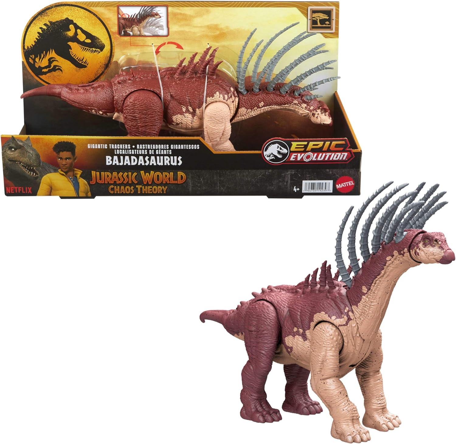 Jurassic World Gigantic Tracker Bajadasaurus Dinosaur Figure