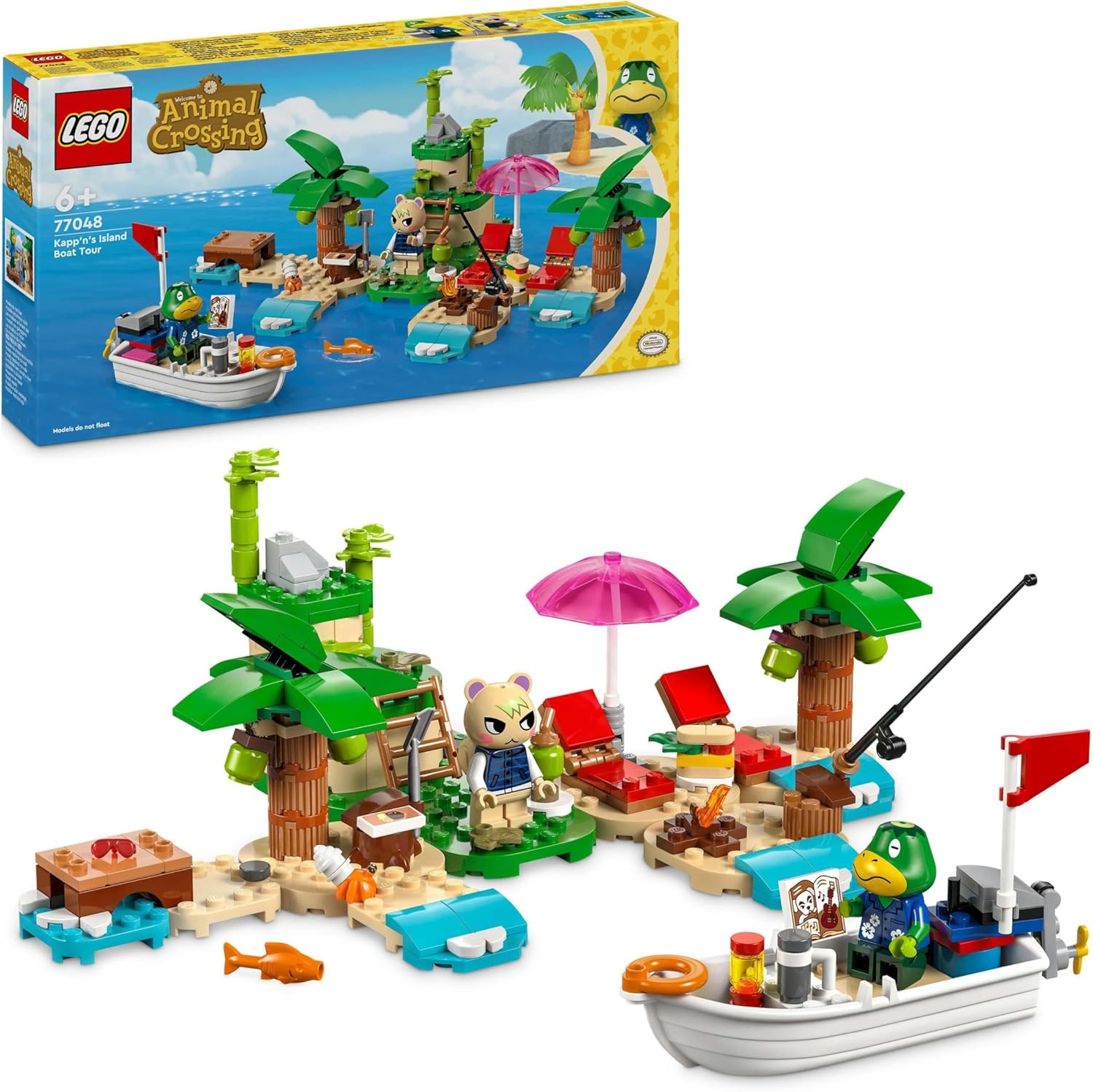 LEGO Animal Crossing Kapp’n’s Island Boat Tour