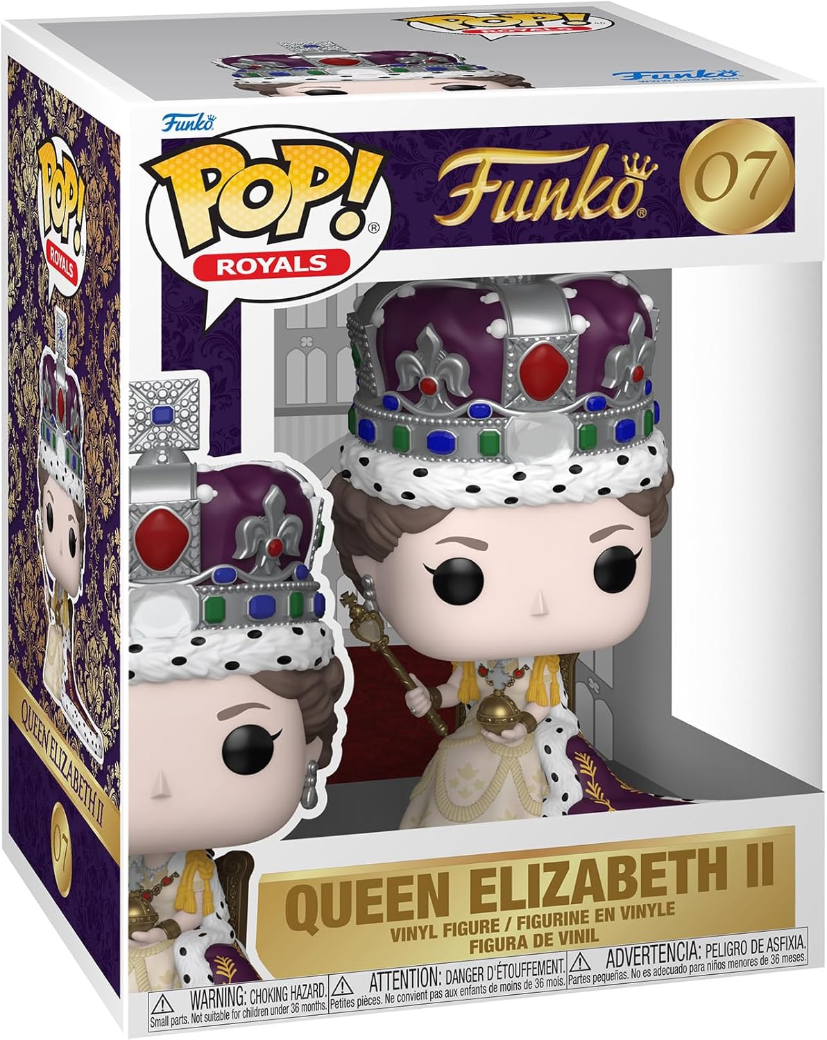Funko Pop! Premium Queen Elizabeth II (Coronation)