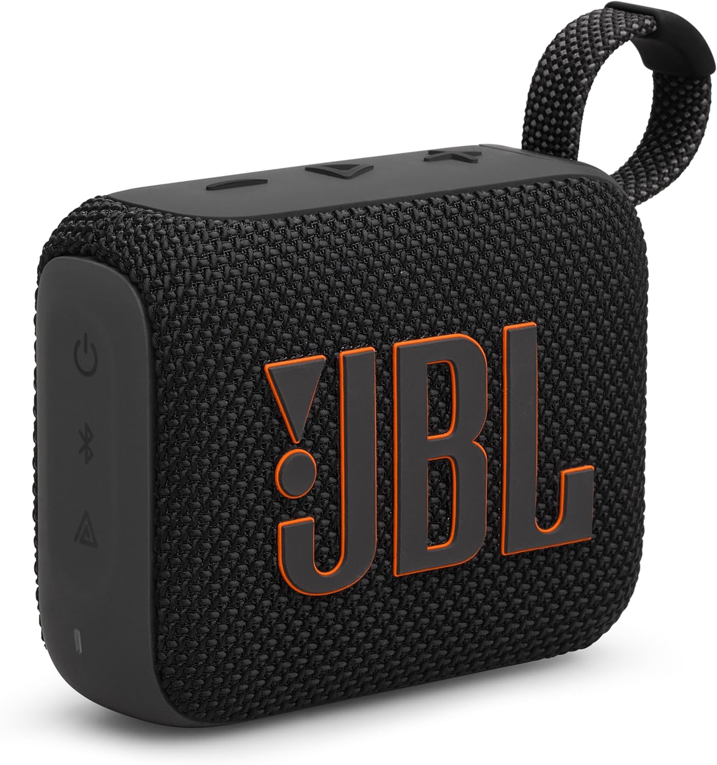 JBL GO 4 Ultra-Portable Bluetooth Speaker with Big JBL Pro Sound and Punchy Bass, PlaytimeBoost, Waterproof Design and 7-Hour Playtime, Black