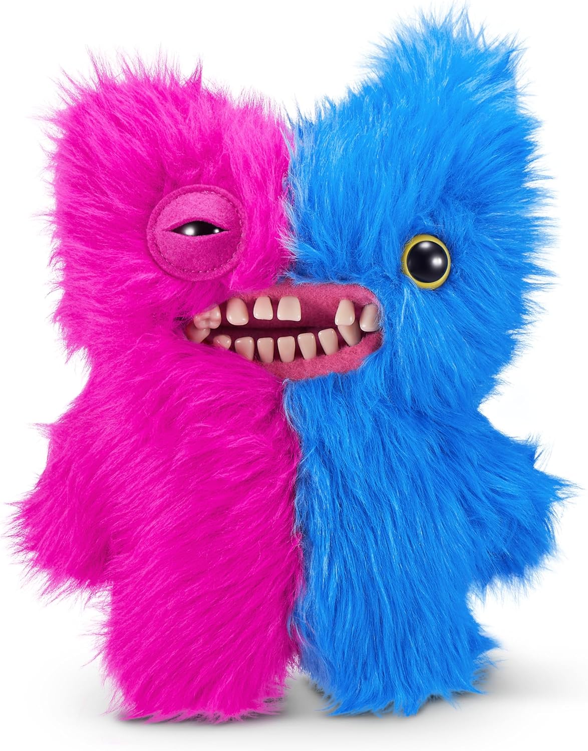 Fuggler Misfit Monsters by ZURU, Funny Ugly Monster, Plush, Collectible, Toy (Squidge & Gaptooth Mcgoo)
