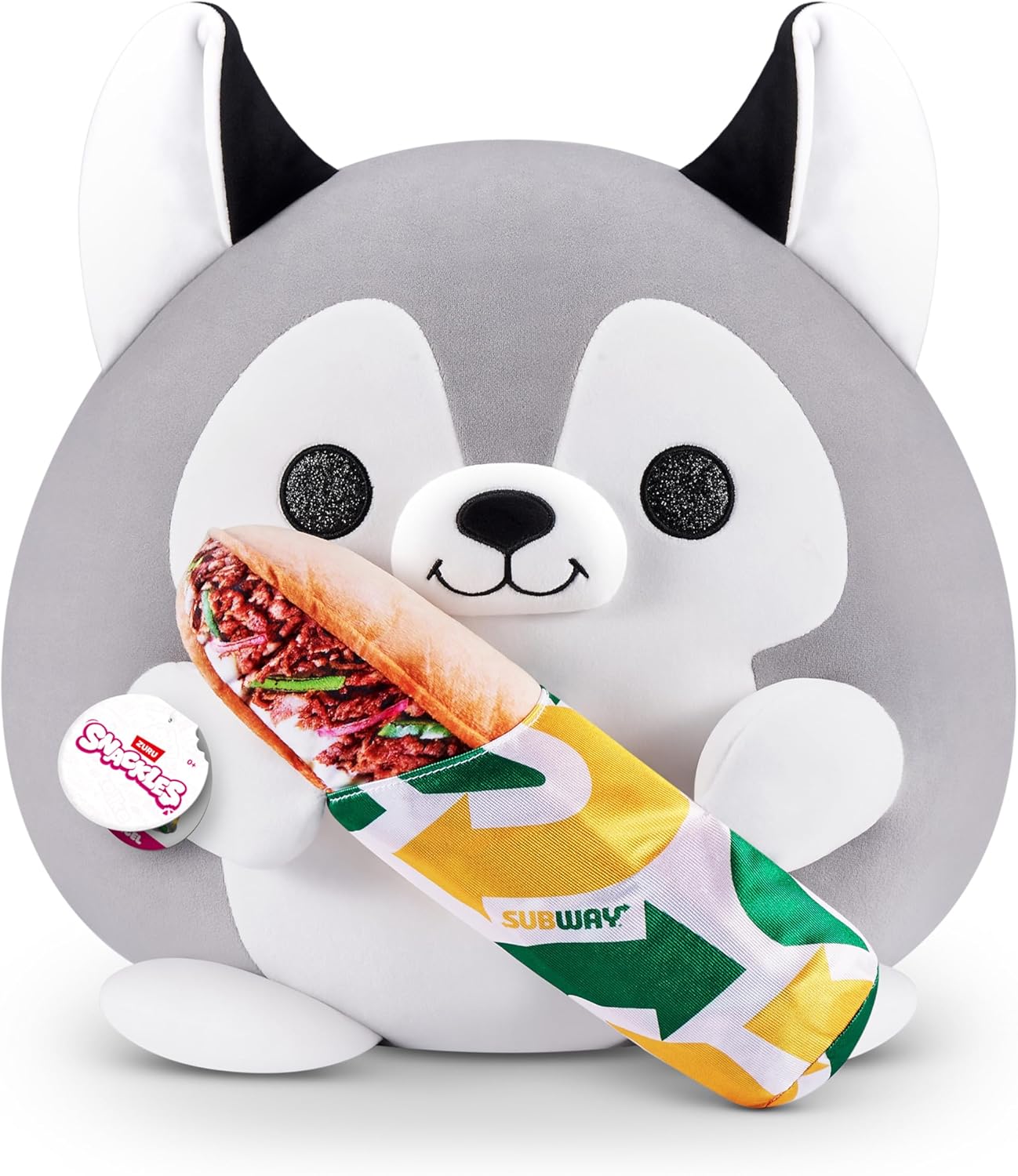 Snackles Super Sized 35 cm, Husky (Subway)