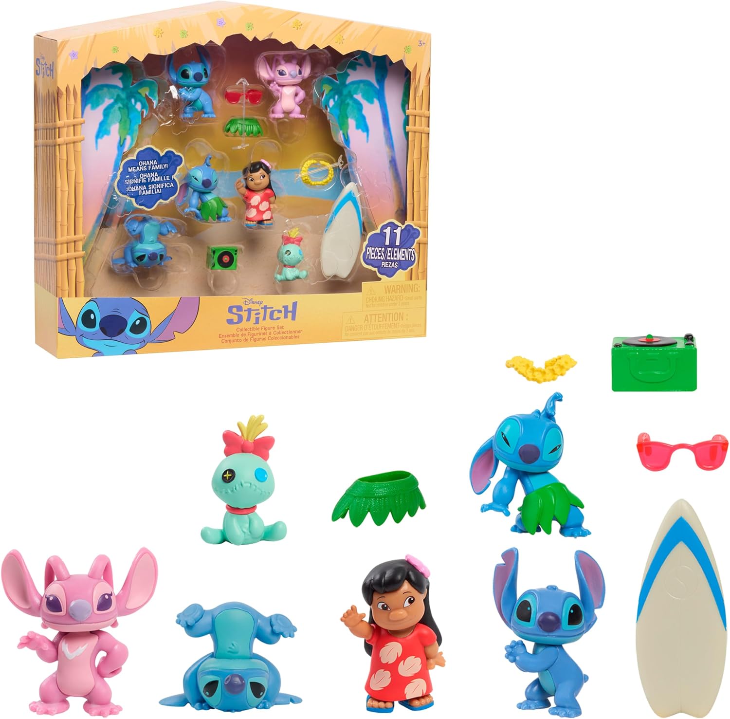 Stitch Collectible Figure Set