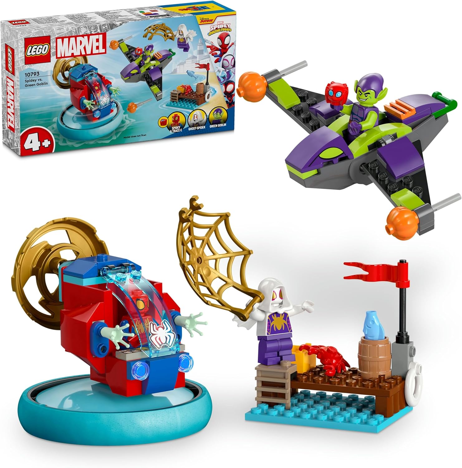 LEGO Marvel Spidey and his Amazing Friends Spidey vs. Green Goblin Super Hero