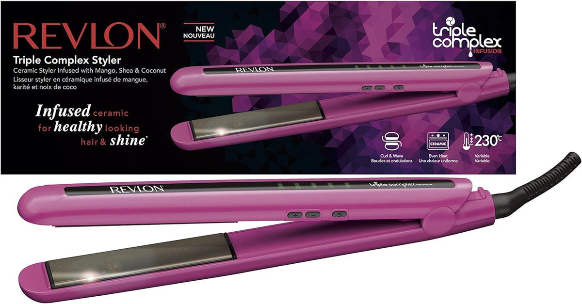 Revlon Raspberry Pie Triple Complex Hair Styler