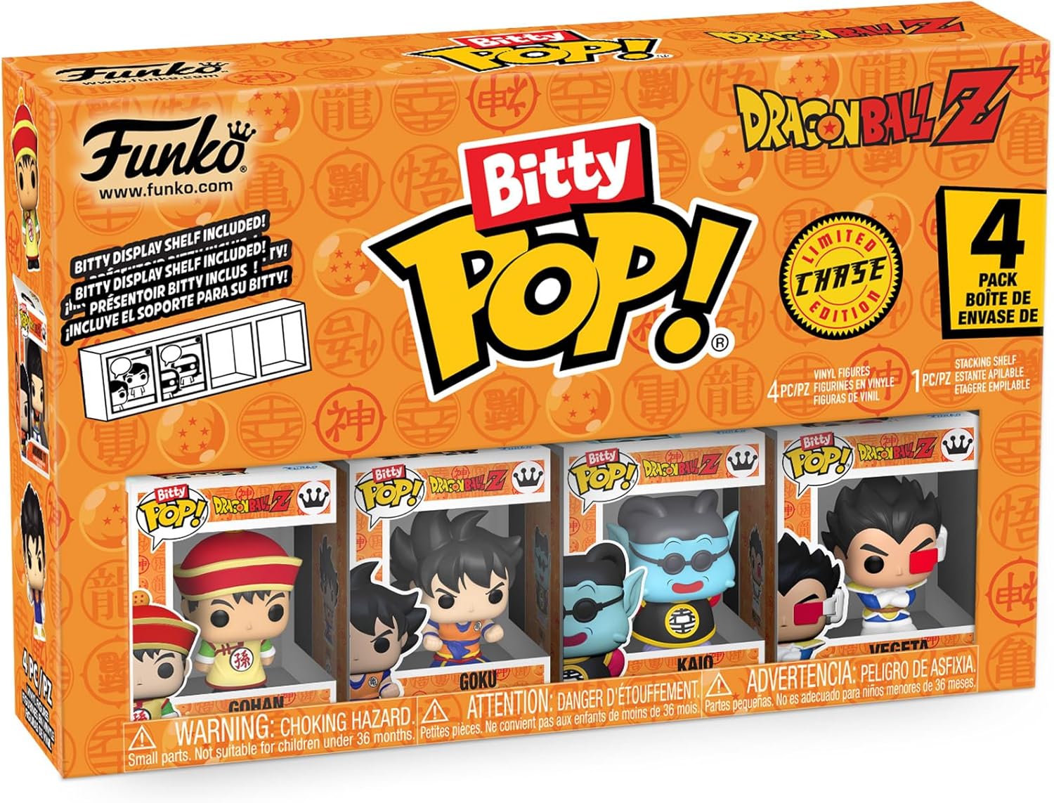 Bitty POP: Dragon Ball Z - Gohan 4 Pack Collectible Figures
