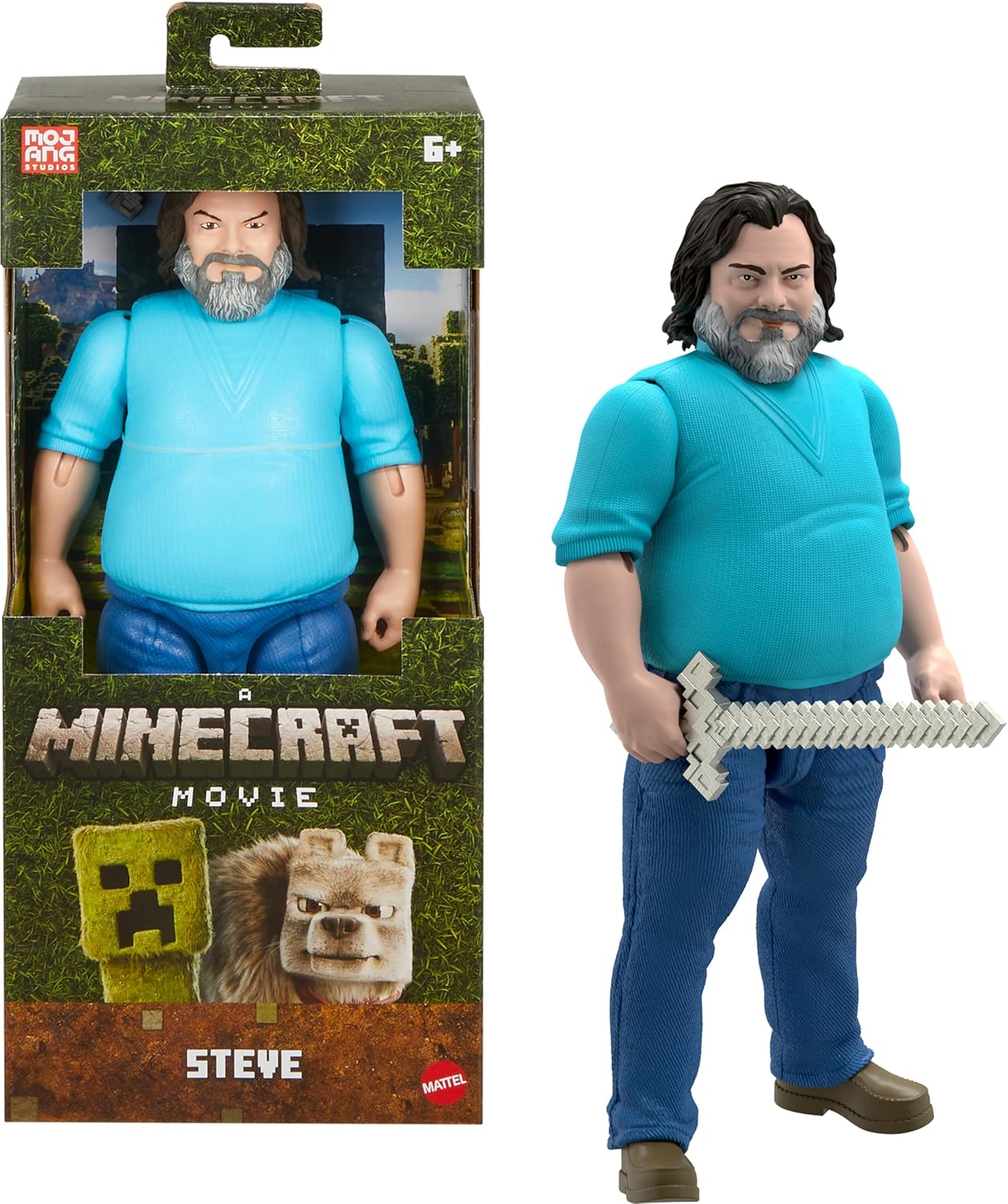Minecraft Movie Large Figure Collection - Steve
