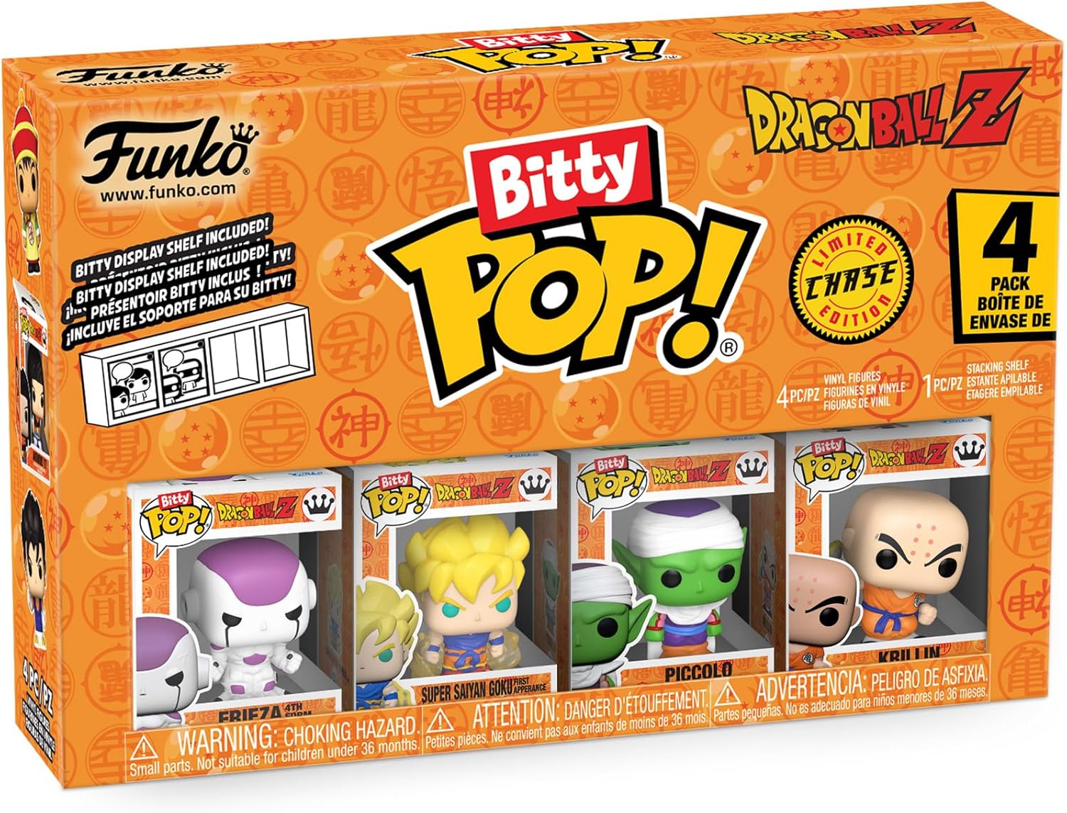 Bitty POP! Dragon Ball Z Frieza 4-Pack Collectible Figures