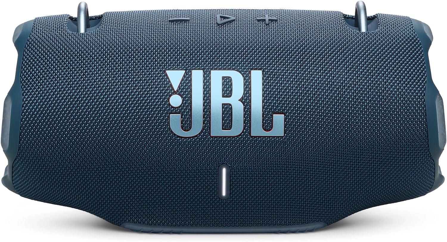 JBL Xtreme 4 - Portable Bluetooth Speaker, Powerful Sound and Deep Bass, IP67 Waterproof, 24 Hours of Playtime, Powerbank, PartyBoost for Multi-speaker Pairing (Blue)