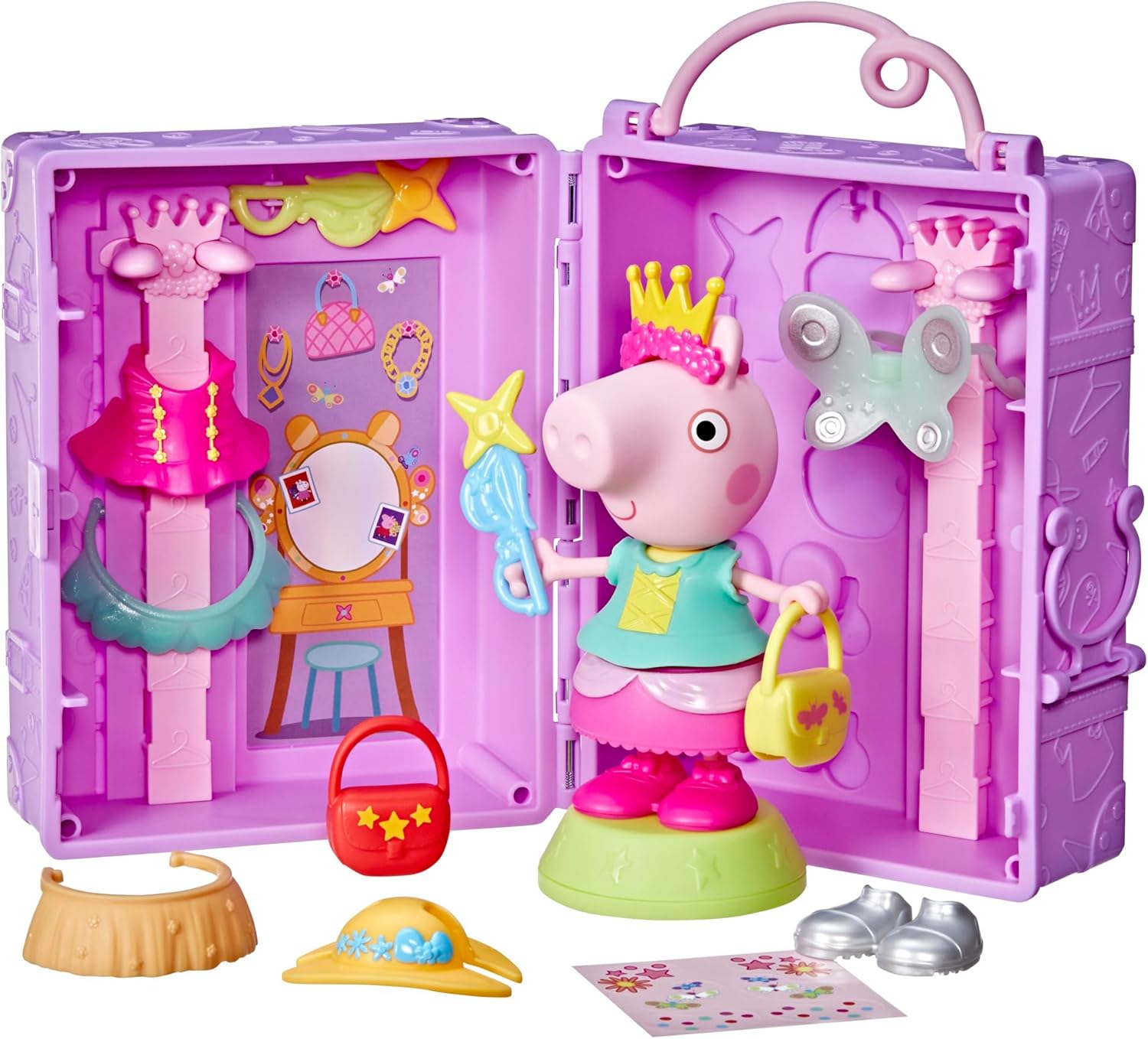 Peppa Pig Peppa's Dress-Up Wardrobe Playset