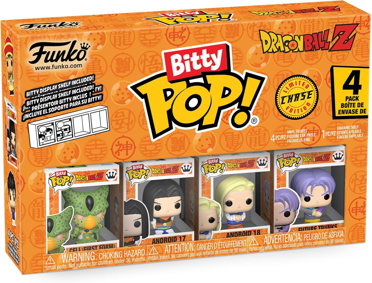 Bitty POP! Dragon Ball Z - Cell 4 Pack Collectible Figures