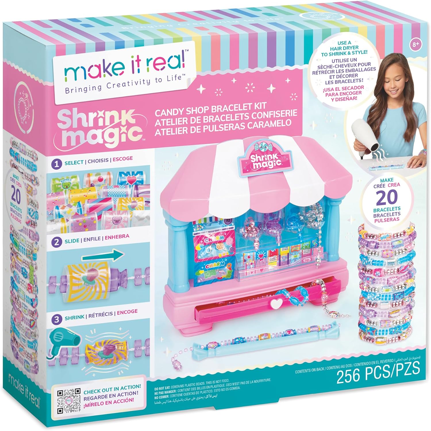 Shrink Magic Candy Shop Bracelet Kit - Create Your Own Sweet Accessories!