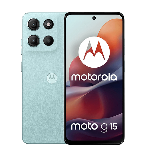 Motorola Moto G15 4G Dual Sim 4GB RAM 128GB - Galcier Blue