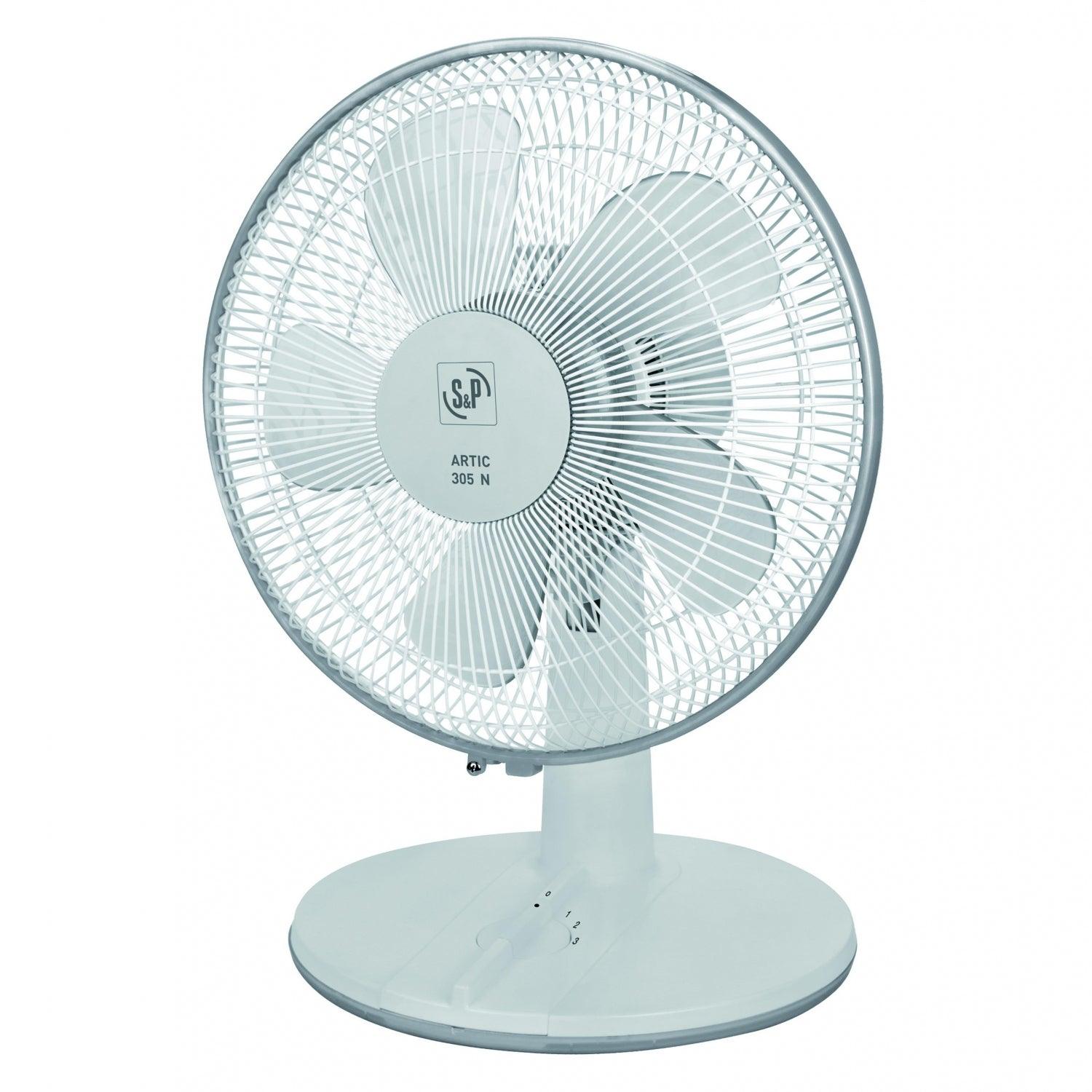 Soler and Palau Fan, Artic 305 N GR Desktop Fan , 35W desktop fan, 3 speeds and 30 cm diameter