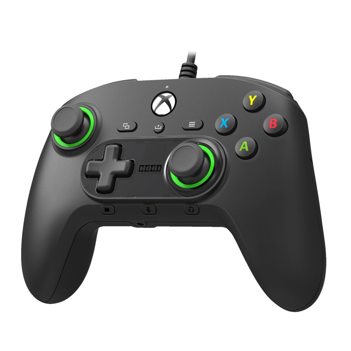 Hori Flashpoint Gamepad, Tablet PC, Xbox One, Xbox Series S, Xbox Series X, Analogue, Wired, Black, Cable