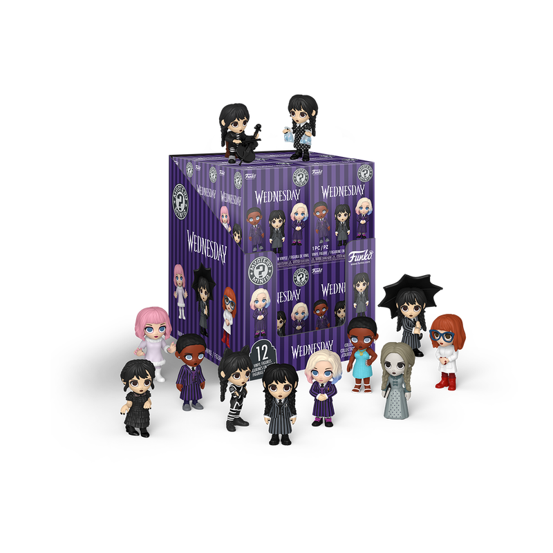The Addams Family Wednesday Mystery Minis