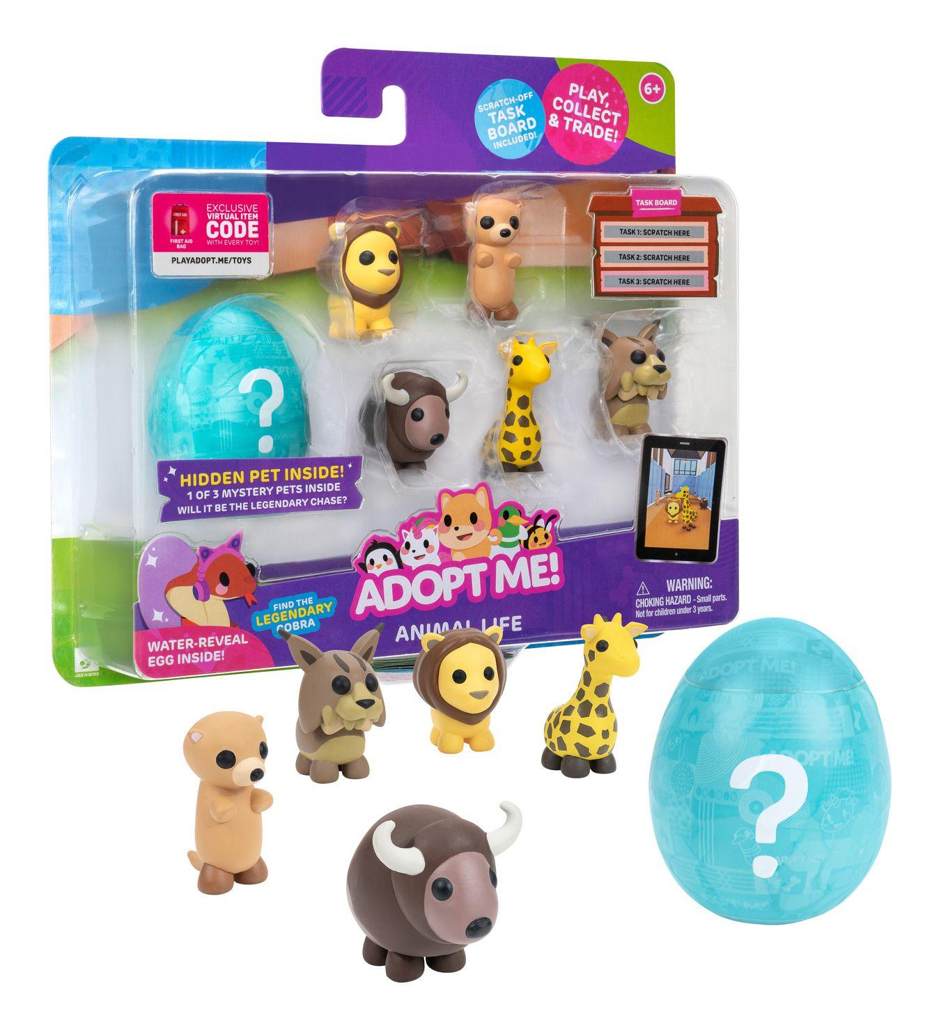 Adopt Me Pets 6 Figure Animal Life Multipack